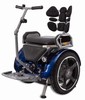 Freee F2 selvbalanserende rullestol  - eksempel fra produktgruppen elektriske rullestoler motorisert styring utebruk